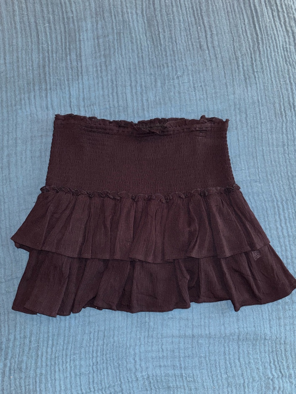 Aeropostale Smocked Waist skort - Black, XL